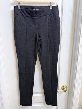 Hillary Radley Black Ponte Skinny Pull-On Pants Stretch Size S